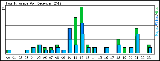 Hourly usage