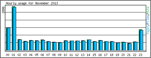 Hourly usage