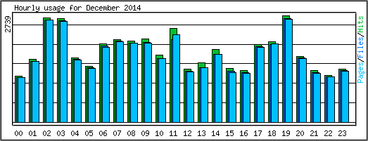 Hourly usage