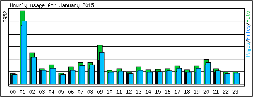Hourly usage
