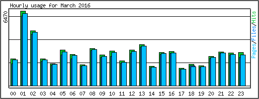 Hourly usage