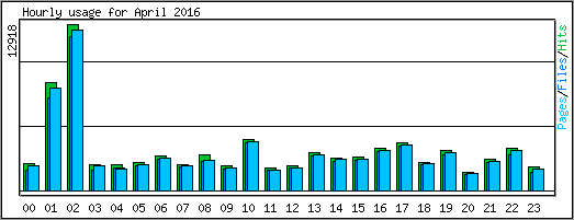 Hourly usage