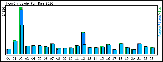 Hourly usage