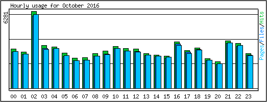Hourly usage