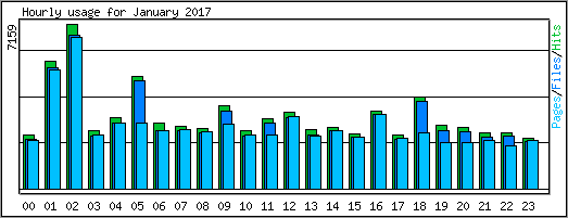 Hourly usage