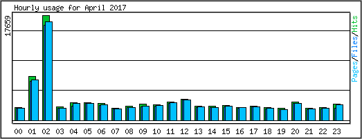 Hourly usage