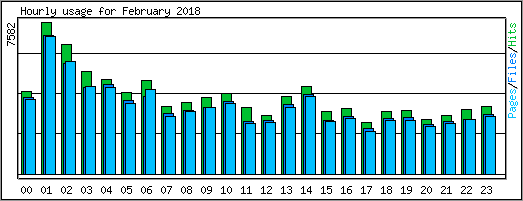 Hourly usage