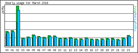Hourly usage